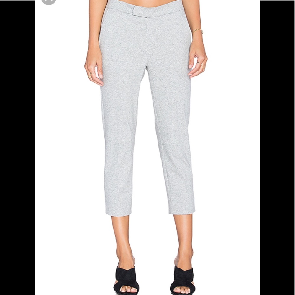 James Perse Slim Cropped Trousers - Picture 6 of 8
